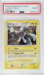 V1781: 2009: Luxray: 5/99: Arceus: Platinum: PSA: 8: NM-MT: 102261245